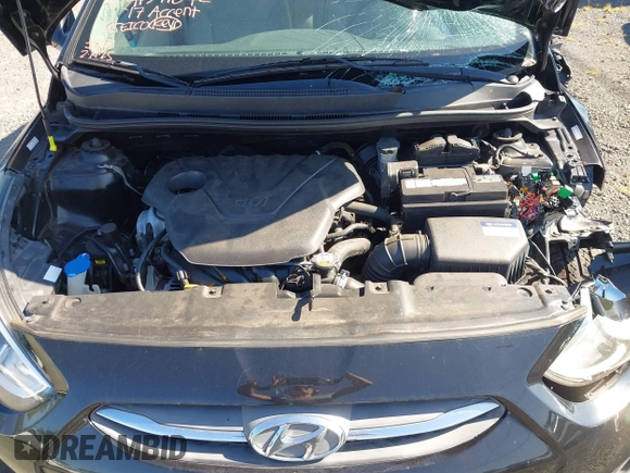 2017 Hyundai Accent SE with VIN KMHCT4AE7HU288914, listed as a IAAI auction lot 41571042 with Not Provided miles and . Bid and sale history available at carsss.com. Image 10.