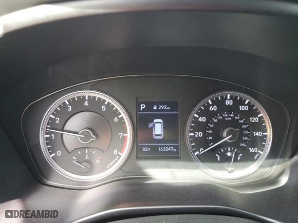 2019 Hyundai Santa Fe SE with VIN 5NMS23AD3KH085358, listed as a Copart auction lot 49847385 with 163,247 mi miles and Clean Title. Bid and sale history available at carsss.com. Image 9.