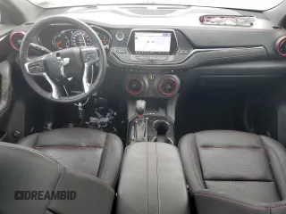 2022 Chevrolet Blazer RS with VIN 3GNKBKRS6NS143335, listed as a Copart auction lot 89139555 with 55,106 mi miles and Salvage title. Bid and sale history available at DreamBid. Image 8.