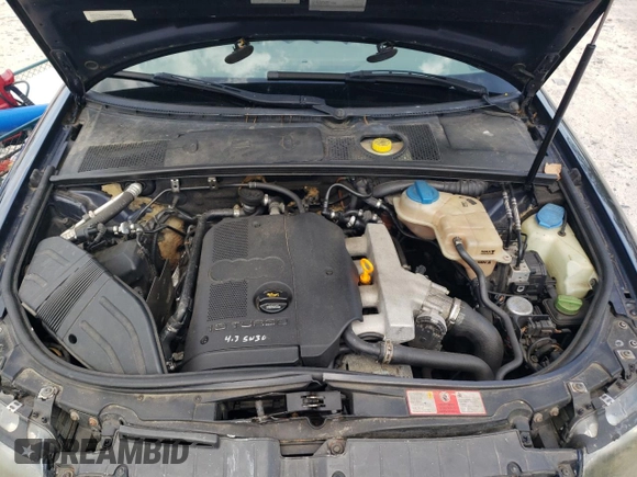 2004 Audi A4 1.8T with VIN WAUAC48H84K006973, listed as a Copart auction lot 57581245 with 118,226 mi miles and Clean title. Bid and sale history available at DreamBid. Image 11.