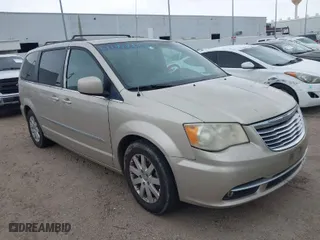 2013 Chrysler Town & Country Touring with VIN 2C4RC1BG7DR721863, listed as a IAAI auction lot 41912250 with 243,444 mi miles. Bid and sale history available at carsss.com. Image 1.