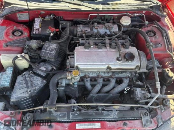 1998 Mitsubishi Eclipse GS with VIN 4A3AX35G7WE012565, listed as a Copart auction lot 47090225 with 91,716 mi miles and Clean Title. Bid and sale history available at carsss.com. Image 7.