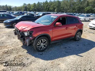 2016 Mitsubishi Outlander Sport 2.0 ES with VIN JA4AP3AU1GZ040803, listed as a Copart auction lot 46180255 with 140,491 mi miles and Salvage Title. Bid and sale history available at carsss.com. Image 1.