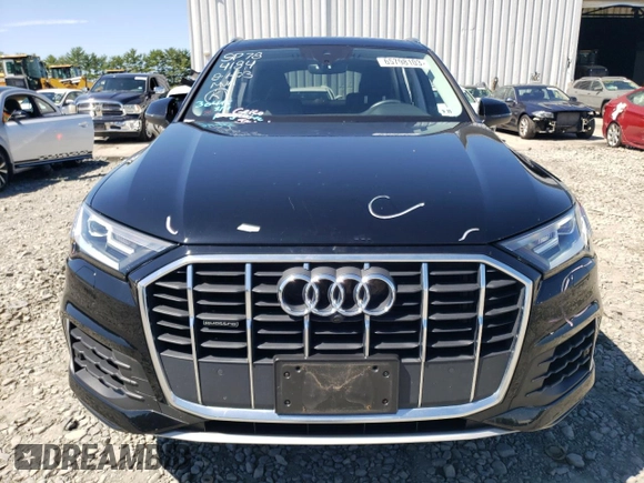 2020 Audi Q7 Premium with VIN WA1AJAF79LD011582, listed as a Copart auction lot 65798103 with 21,192 mi miles. Bid and sale history available at carsss.com. Image 5.