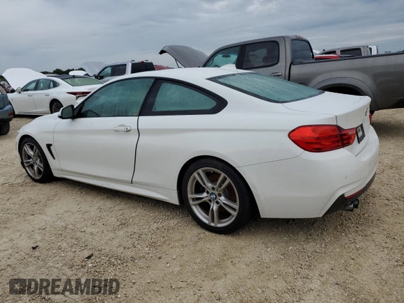 2017 BMW 4 Series 430i with VIN WBA4R7C50HK876667, listed as a Copart auction lot 74543364 with Not Provided miles and Salvage Title. Bid and sale history available at DreamBid. Image 2.