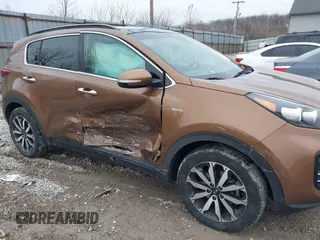 2019 Kia Sportage EX with VIN KNDPNCAC6K7532230, listed as a IAAI auction lot 41516933 with 98,819 mi miles. Bid and sale history available at carsss.com. Image 6.