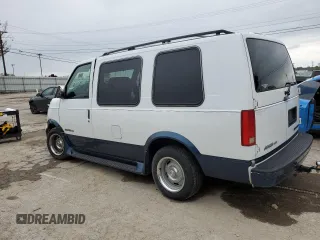 1999 Chevrolet Astro Cargo YF7 with VIN 1GBDM19W7XB150919, listed as a Copart auction lot 50349814 with 143,931 mi miles and Salvage Title. Bid and sale history available at carsss.com. Image 2.