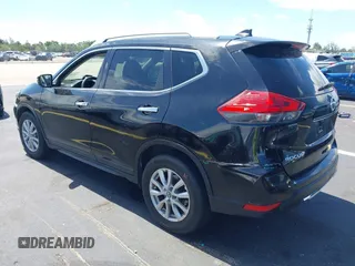 2017 Nissan Rogue SV with VIN KNMAT2MT9HP535147, listed as a IAAI auction lot 42601856 with 63,680 mi miles and . Bid and sale history available at DreamBid. Image 3.