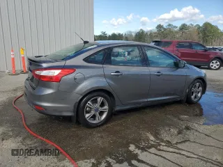 2014 Ford Focus SE with VIN 1FADP3F21EL244324, listed as a Copart auction lot 48793795 with 69,809 mi miles and Salvage Title. Bid and sale history available at carsss.com. Image 3.