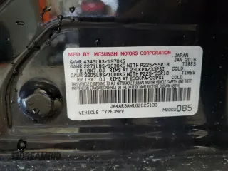 2016 Mitsubishi Outlander Sport 2.4 ES with VIN JA4AR3AW1GZ025133, listed as a Copart auction lot 50920035 with 116,913 mi miles and Non Repairable. Bid and sale history available at carsss.com. Image 14.