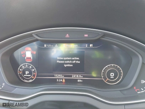 2019 Audi Q5 Premium Plus with VIN WA1BNAFY7K2067970, listed as a IAAI auction lot 41479814 with 15,292 mi miles. Bid and sale history available at carsss.com. Image 7.