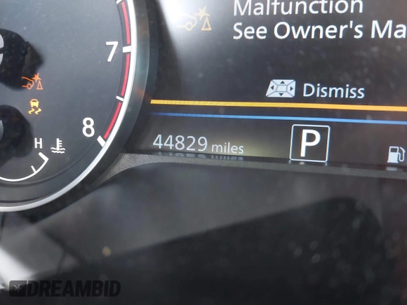 2024 Nissan Altima SV with VIN 1N4BL4DV1RN407831, listed as a IAAI auction lot 41979817 with 44,829 mi miles and . Bid and sale history available at DreamBid. Image 15.