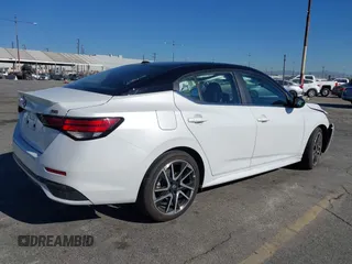 2024 Nissan Sentra SR with VIN 3N1AB8DV8RY262356, listed as a IAAI auction lot 41104932 with 5,880 mi miles and . Bid and sale history available at DreamBid. Image 4.