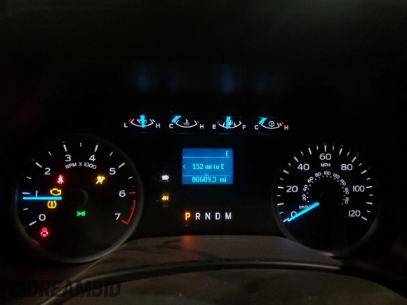 2019 Ford F-150 XL with VIN 1FTEW1E4XKKE79119, listed as a Copart auction lot 43783225 with 80,609 mi miles and Salvage Title. Bid and sale history available at carsss.com. Image 9.