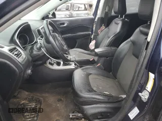 2017 Jeep Compass Latitude with VIN 3C4NJDBB4HT688530, listed as a Copart auction lot 44862595 with 138,232 mi miles and Salvage Title. Bid and sale history available at carsss.com. Image 7.