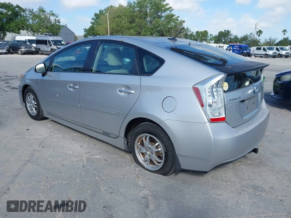 2011 Toyota Prius I with VIN JTDKN3DU1B0285951, listed as a IAAI auction lot 41963891 with 165,744 mi miles. Bid and sale history available at carsss.com. Image 3.