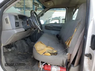 2001 Ford F-250 with VIN 3FTNX21L21MA60236, listed as a Copart auction lot 74987434 with 147,175 mi miles and Salvage title. Bid and sale history available at DreamBid. Image 7.