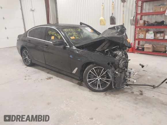 2022 BMW 5 Series 540i xDrive with VIN WBA73BJ09NWX56346, listed as a IAAI auction lot 41476038 with Not provided miles and . Bid and sale history available at DreamBid. Image 1.