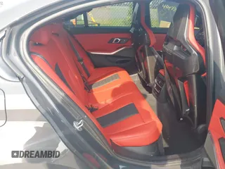 2025 BMW M3 Competition xDrive with VIN WBS33HJ01SFT92884, listed as a IAAI auction lot 42473044 with 7,617 mi miles and . Bid and sale history available at DreamBid. Image 8.