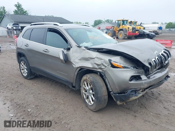 2017 Jeep Cherokee Latitude with VIN 1C4PJMCB3HW657318, listed as a IAAI auction lot 42429044 with 133,335 mi miles and . Bid and sale history available at DreamBid. Image 1.