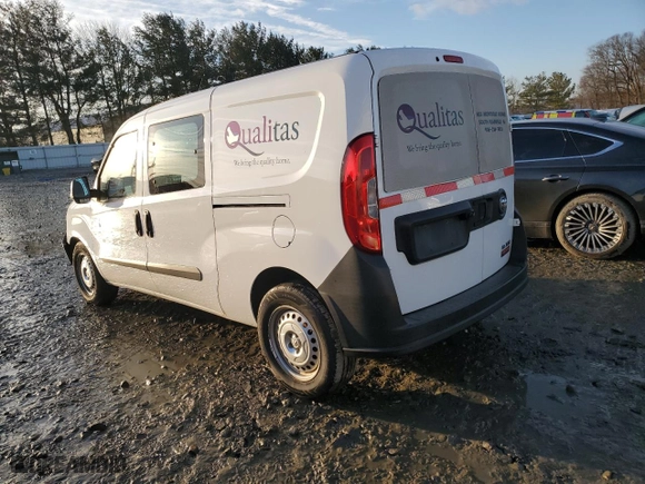 2018 Ram ProMaster City Cargo Van Tradesman with VIN ZFBERFAB9J6K13822, listed as a Copart auction lot 44374005 with 174,299 mi miles and Salvage Title. Bid and sale history available at carsss.com. Image 2.