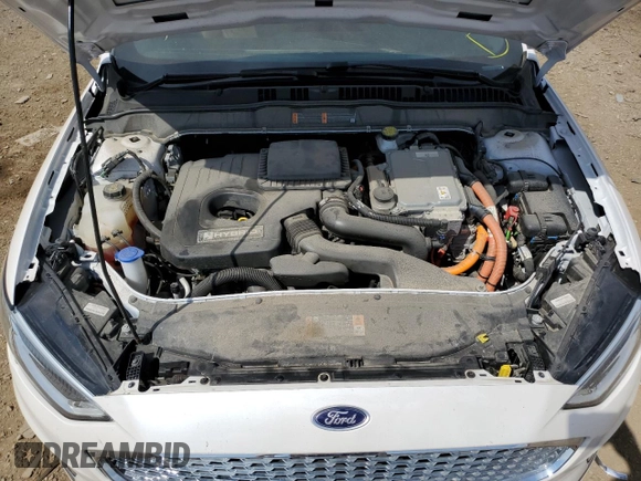 2019 Ford Fusion Hybrid Titanium with VIN 3FA6P0RU2KR255771, listed as a Copart auction lot 58183712 with 59,988 mi miles. Bid and sale history available at carsss.com. Image 7.