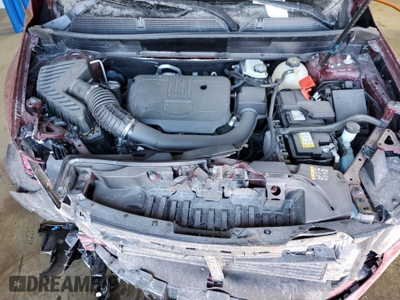 2023 GMC Acadia SLT with VIN 1GKKNUL44PZ123567, listed as a Copart auction lot 46198215 with 27,649 mi miles and Salvage Title. Bid and sale history available at DreamBid. Image 12.
