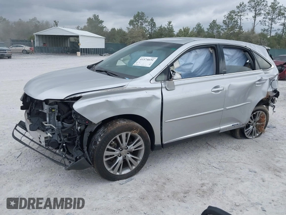 2013 Lexus RX 450h with VIN JTJZB1BA8D2008237, listed as a IAAI auction lot 41574651 with 106,732 mi miles and . Bid and sale history available at DreamBid. Image 23.