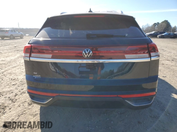 2024 Volkswagen Atlas SE with VIN 1V2DE2CA6RC206226, listed as a Copart auction lot 89077485 with Not provided miles and Salvage title. Bid and sale history available at DreamBid. Image 6.