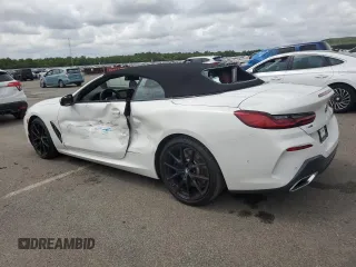 2024 BMW 8 Series 840i with VIN WBADZ4C08RCN02225, listed as a Copart auction lot 63132815 with 5,135 mi miles and Salvage title. Bid and sale history available at DreamBid. Image 2.