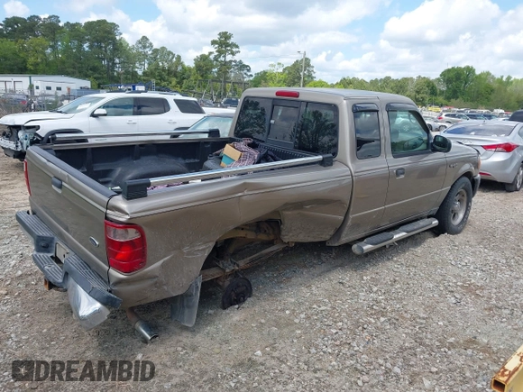 2004 Ford Ranger XL Fleet with VIN 1FTZR15E94PA35382, listed as a IAAI auction lot 42005617 with 126,402 mi miles. Bid and sale history available at carsss.com. Image 4.