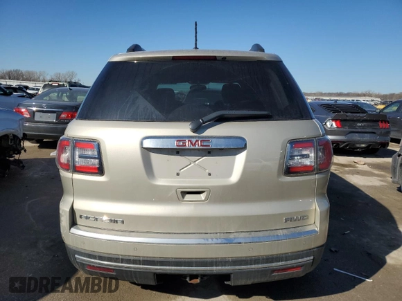 2014 GMC Acadia SLE with VIN 1GKKVPKD0EJ374651, listed as a Copart auction lot 46700075 with 132,043 mi miles and Salvage Title. Bid and sale history available at carsss.com. Image 6.