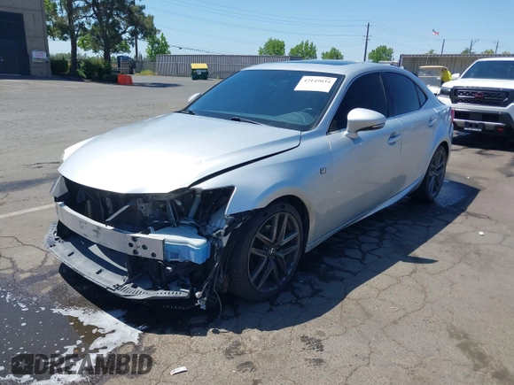 2014 Lexus IS 250 with VIN JTHBF1D25E5008581, listed as a IAAI auction lot 42149034 with 182,497 mi miles. Bid and sale history available at carsss.com. Image 18.