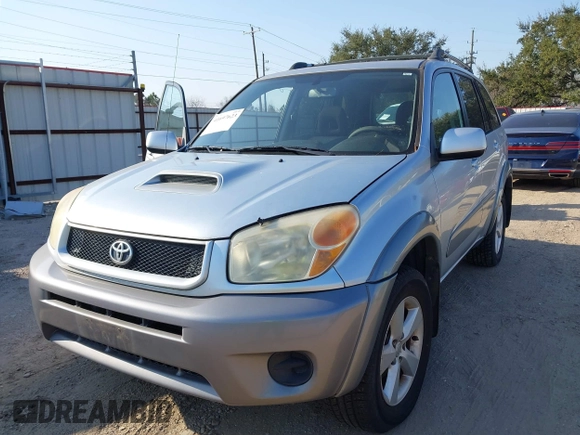 2005 Toyota RAV4 with VIN JTEHD20VX56024658, listed as a IAAI auction lot 41697623 with 1 mi miles. Bid and sale history available at carsss.com. Image 6.