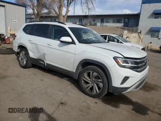 2021 Volkswagen Atlas SE z VIN 1V2HR2CA0MC526141, wystawiony jako Copart lot #46484105 z przebiegiem 49 420 mil mil oraz Szkoda całkowita • Salvage title. Historia ofert i sprzedaży dostępna na DreamBid. Obrazek 4.