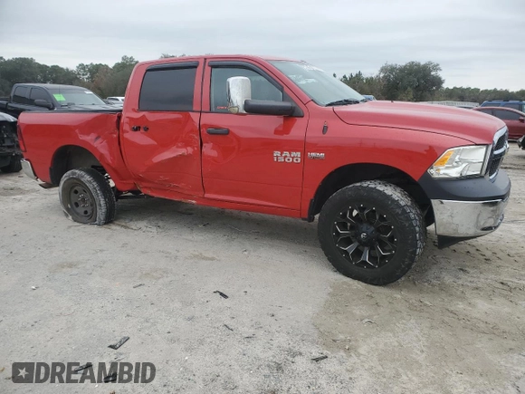 2017 Ram 1500 Express with VIN 3C6RR6KT2HG521212, listed as a Copart auction lot 41806575 with 112,755 mi miles and Salvage title. Bid and sale history available at DreamBid. Image 4.