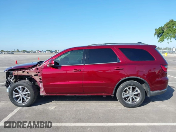 2016 Dodge Durango Limited with VIN 1C4RDHDG5GC459549, listed as a IAAI auction lot 41959863 with 93,760 mi miles. Bid and sale history available at carsss.com. Image 15.