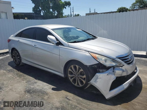 2014 Hyundai Sonata SE with VIN 5NPEC4AC5EH904529, listed as a Copart auction lot 51991785 with 148,988 mi miles and Clean Title. Bid and sale history available at DreamBid. Image 4.
