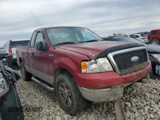 2008 Ford F-150 XL with VIN 1FTRF12W78KC74213, listed as a Copart auction lot 46517675 with 92,239 mi miles and Salvage title. Bid and sale history available at DreamBid. Image 4.