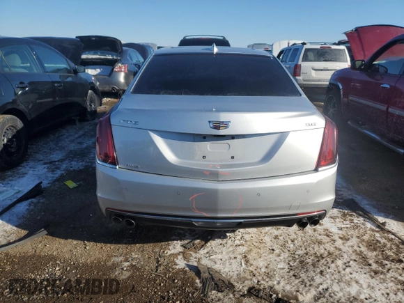 2018 Cadillac CT6 Luxury AWD with VIN 1G6KD5RS9JU102294, listed as a Copart auction lot 46120925 with 114,990 mi miles and Salvage Title. Bid and sale history available at carsss.com. Image 6.