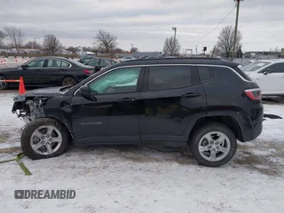 2023 Jeep Compass Latitude with VIN 3C4NJDBN1PT518974, listed as a IAAI auction lot 41364139 with 23,191 mi miles and . Bid and sale history available at DreamBid. Image 15.