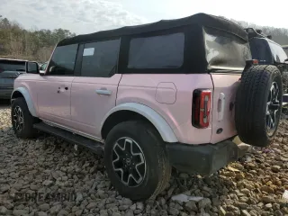 2022 Ford Bronco with VIN 1FMDE5BH3NLB86332, listed as a Copart auction lot 46548915 with 0 mi miles and Salvage Title. Bid and sale history available at carsss.com. Image 2.