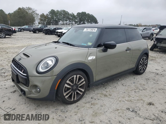 2020 MINI Hardtop Cooper S z VIN WMWXR5C06L2L50705, wystawiony jako Copart lot #78773924 z przebiegiem 59 833 mil mil oraz Szkoda całkowita • Salvage title. Historia ofert i sprzedaży dostępna na DreamBid. Obrazek 1.
