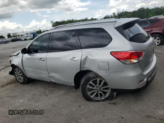 2016 Nissan Pathfinder S with VIN 5N1AR2MN0GC637891, listed as a Copart auction lot 62486415 with 139,182 mi miles and Salvage title. Bid and sale history available at DreamBid. Image 2.