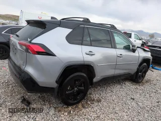 2021 Toyota RAV4 Hybrid XSE with VIN 4T3E6RFV1MU047714, listed as a Copart auction lot 53342535 with 91,868 mi miles and Salvage title. Bid and sale history available at DreamBid. Image 3.