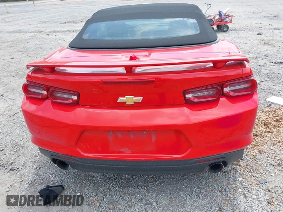 2019 Chevrolet Camaro 1LT with VIN 1G1FB3DS4K0127377, listed as a IAAI auction lot 42091231 with 122,599 mi miles. Bid and sale history available at carsss.com. Image 16.