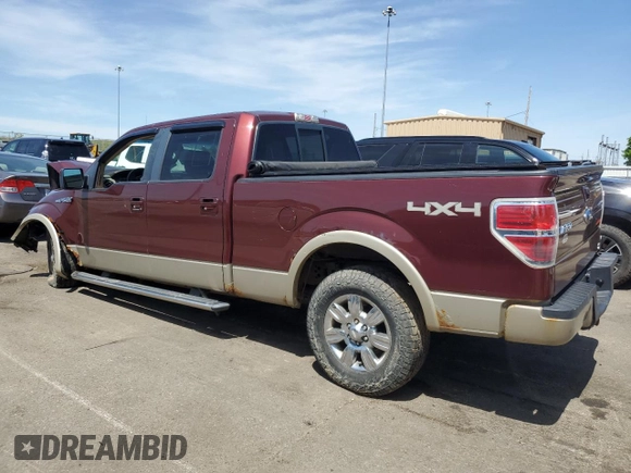 2010 Ford F-150 XL with VIN 1FTFW1EV1AFC15470, listed as a Copart auction lot 54729105 with Not Provided miles and Clean Title. Bid and sale history available at DreamBid. Image 2.