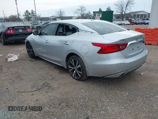 2016 Nissan Maxima SL with VIN 1N4AA6AP4GC383276, listed as a IAAI auction lot 41599834 with 47,098 mi miles and . Bid and sale history available at DreamBid. Image 3.