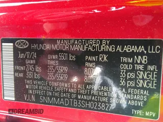 2025 Genesis GV70 2.5T z VIN 5NMMADTB3SH023827, wystawiony jako IAAI lot #41666745 z przebiegiem 10 697 mil mil oraz . Historia ofert i sprzedaży dostępna na DreamBid. Obrazek 9.