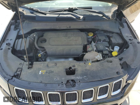 2018 Jeep Compass Altitude с VIN 3C4NJCBBXJT125188, выставлен на аукционе Copart как лот 54886095 с пробегом 99 868 миль миль и Списание • Salvage title. История ставок и продаж доступна на DreamBid. Изображение 12.